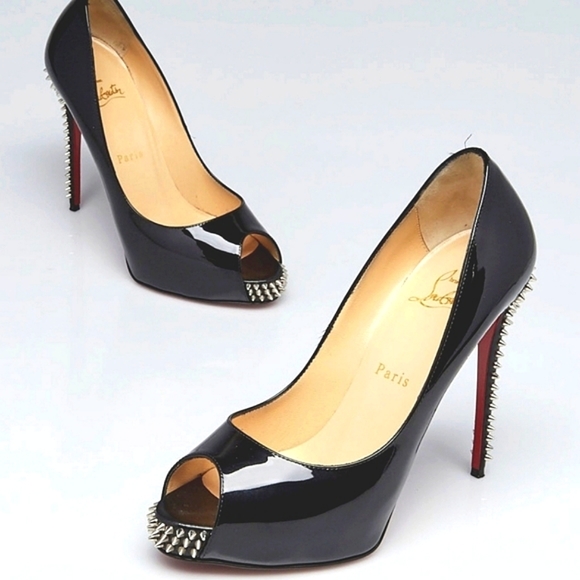 New💥Christian 💋‼️Louboutin -Very Prive 120mm Stilettos - Picture 3 of 16